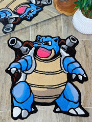 Blastoise Halısı - Blastoise Kilim Pokemon Tufting Halı