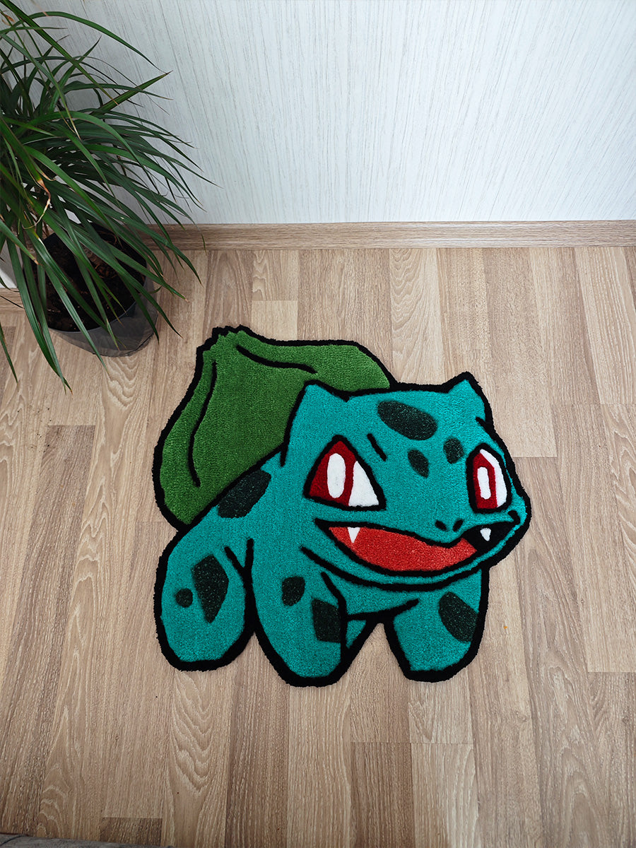 Bulbasaur Halı - Bulbasaur Kilim Pokemon Tufting Halısı