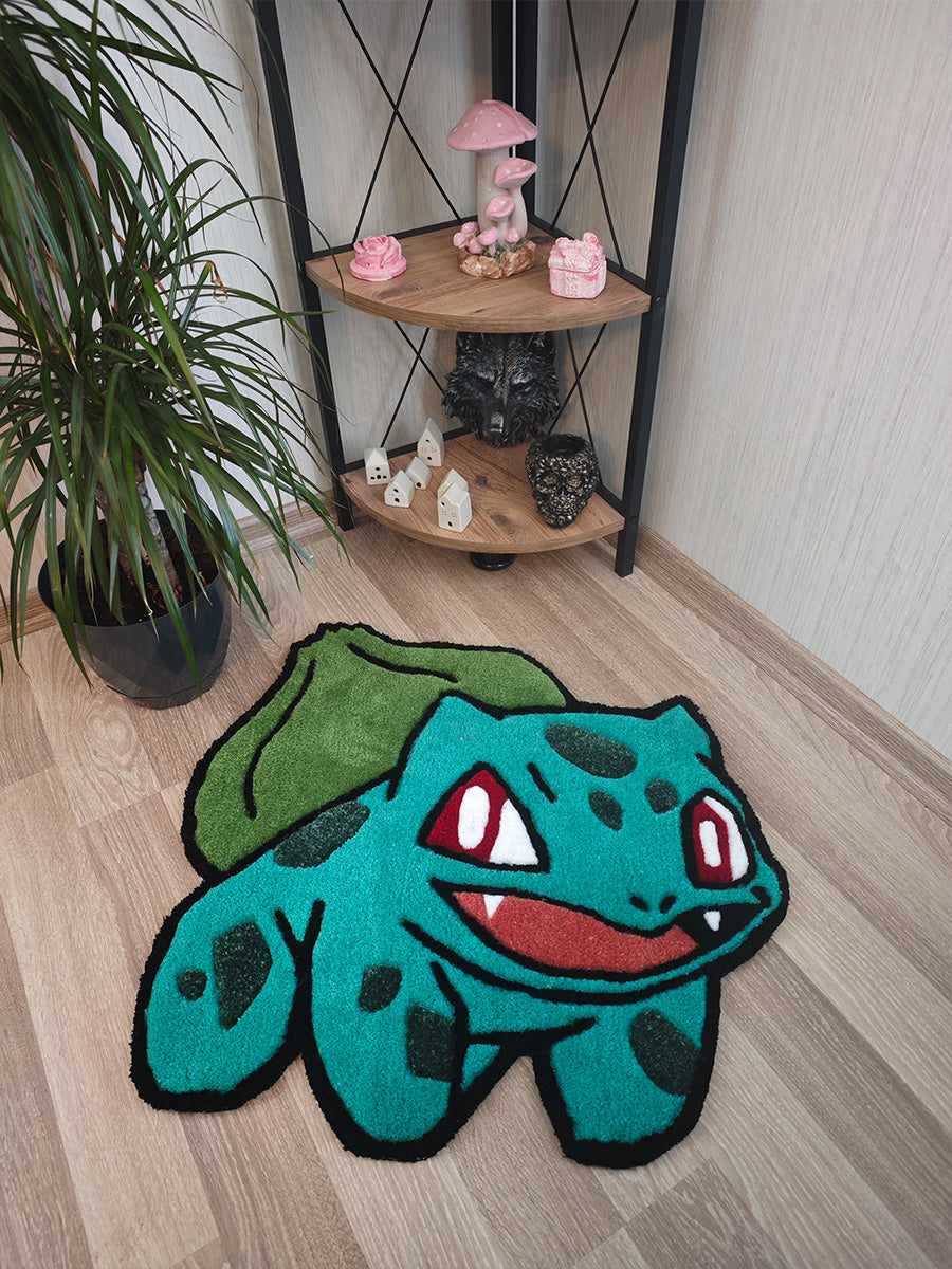 Bulbasaur Halı - Bulbasaur Kilim Pokemon Tufting Halısı