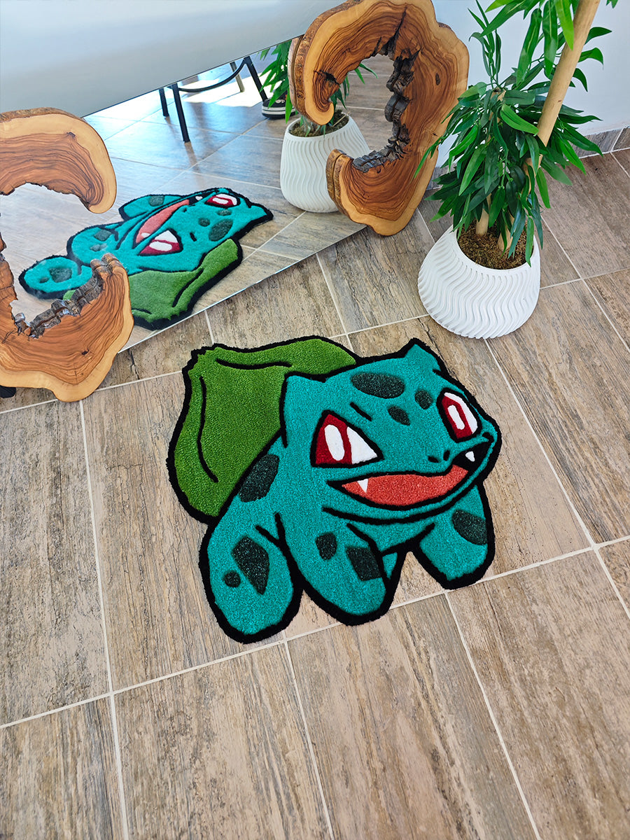 Bulbasaur Halı - Bulbasaur Kilim Pokemon Tufting Halısı