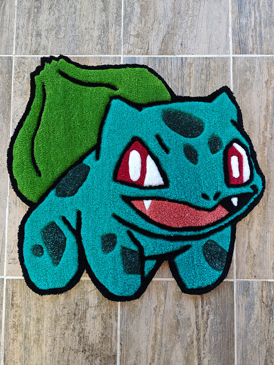 Bulbasaur Halı - Bulbasaur Kilim Pokemon Tufting Halısı