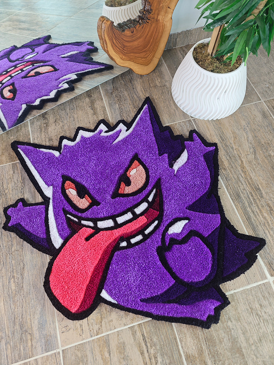 Gengar Halı - Gengar Kilim Pokemon Tufting Halısı