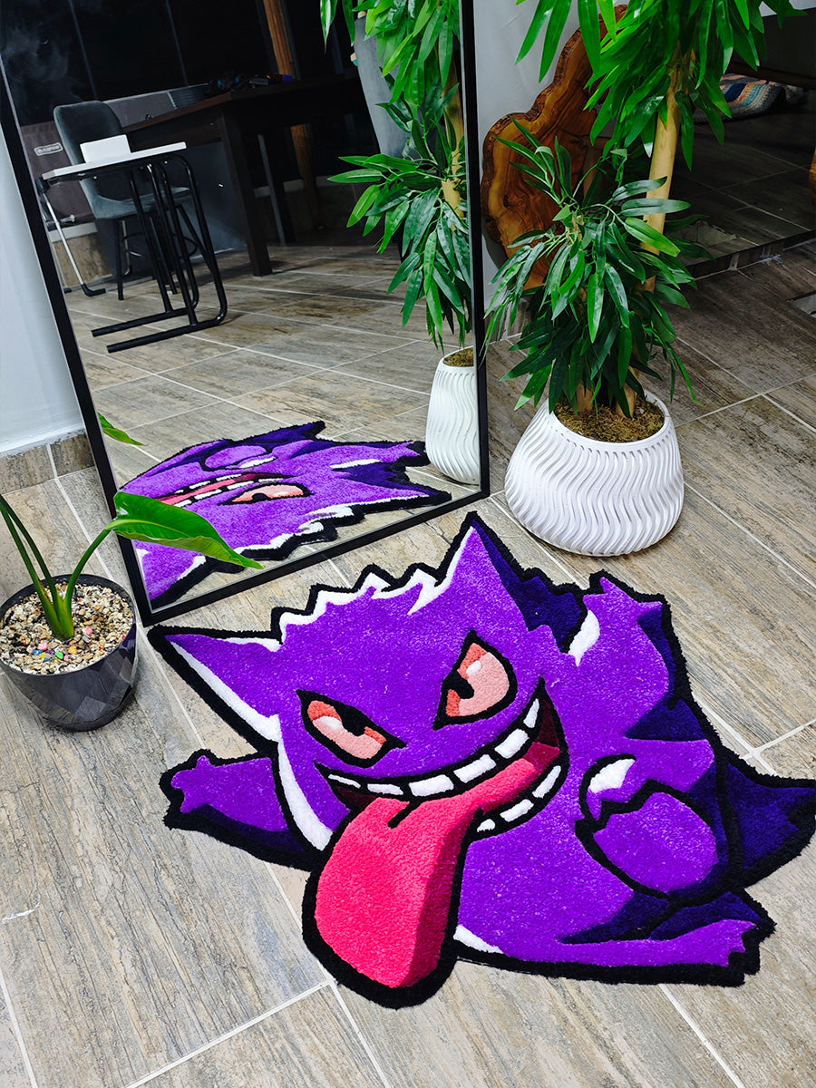 Gengar Halı - Gengar Kilim Pokemon Tufting Halısı