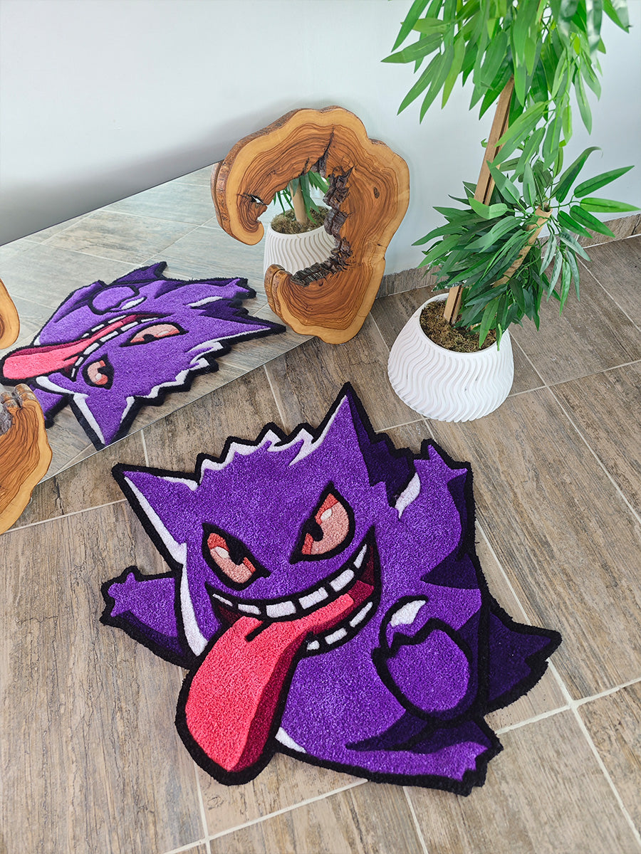 Gengar Halı - Gengar Kilim Pokemon Tufting Halısı
