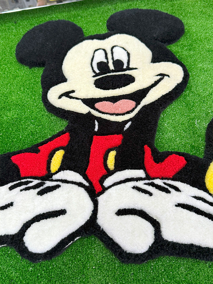 Mickey Mouse lu Halı Mickey Çocuk Halısı Tufting Halı