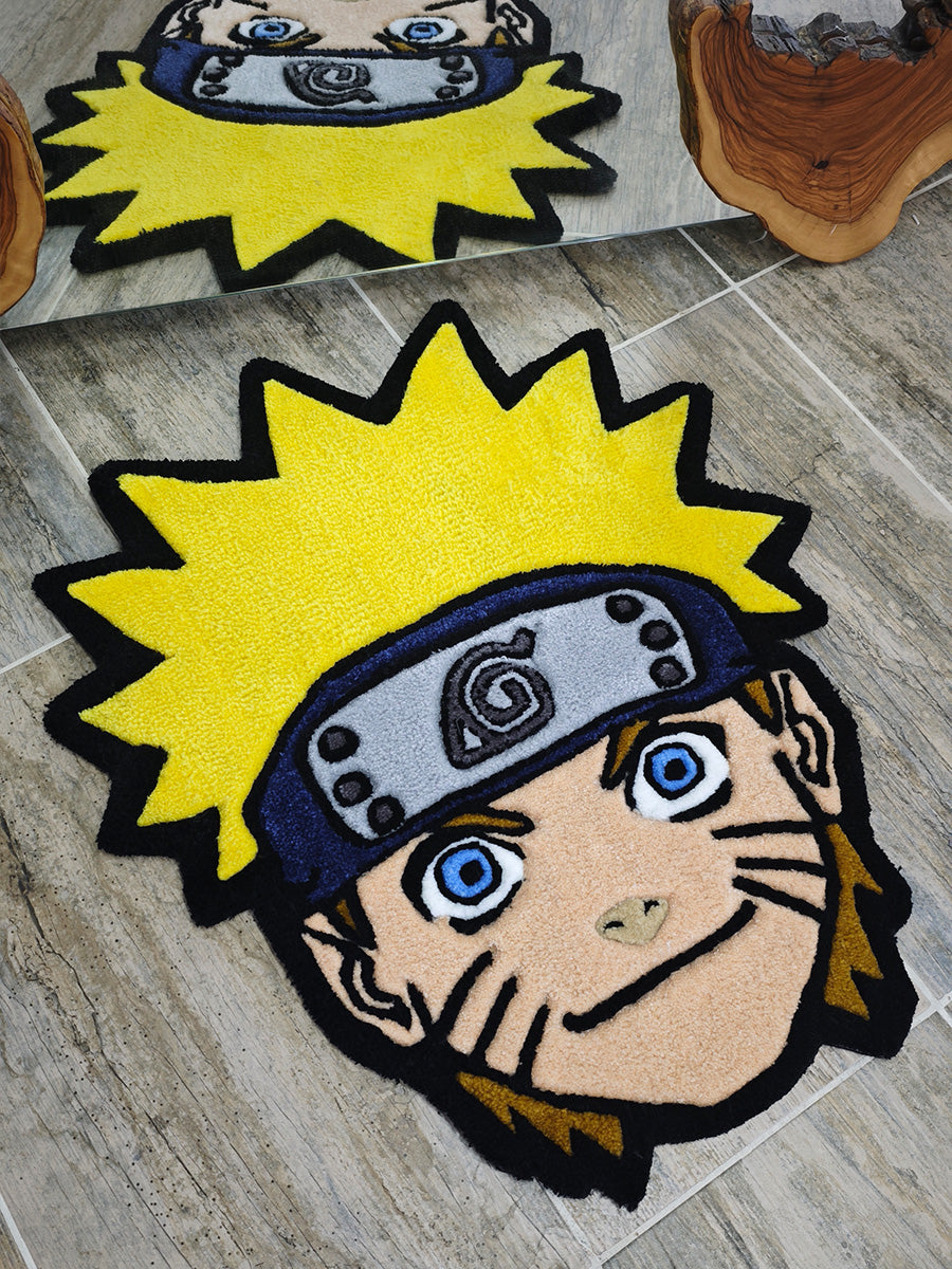 Naruto Halı - Naruto Uzumaki Kilim Tufting Halısı