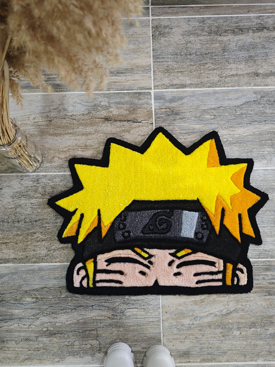 Naruto Halısı - Naruto Uzumaki Kilim Tufting Halı
