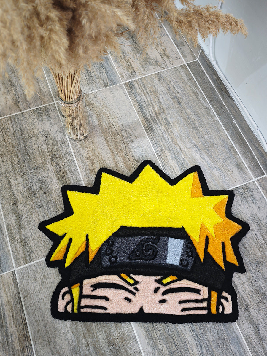 Naruto Halısı - Naruto Uzumaki Kilim Tufting Halı