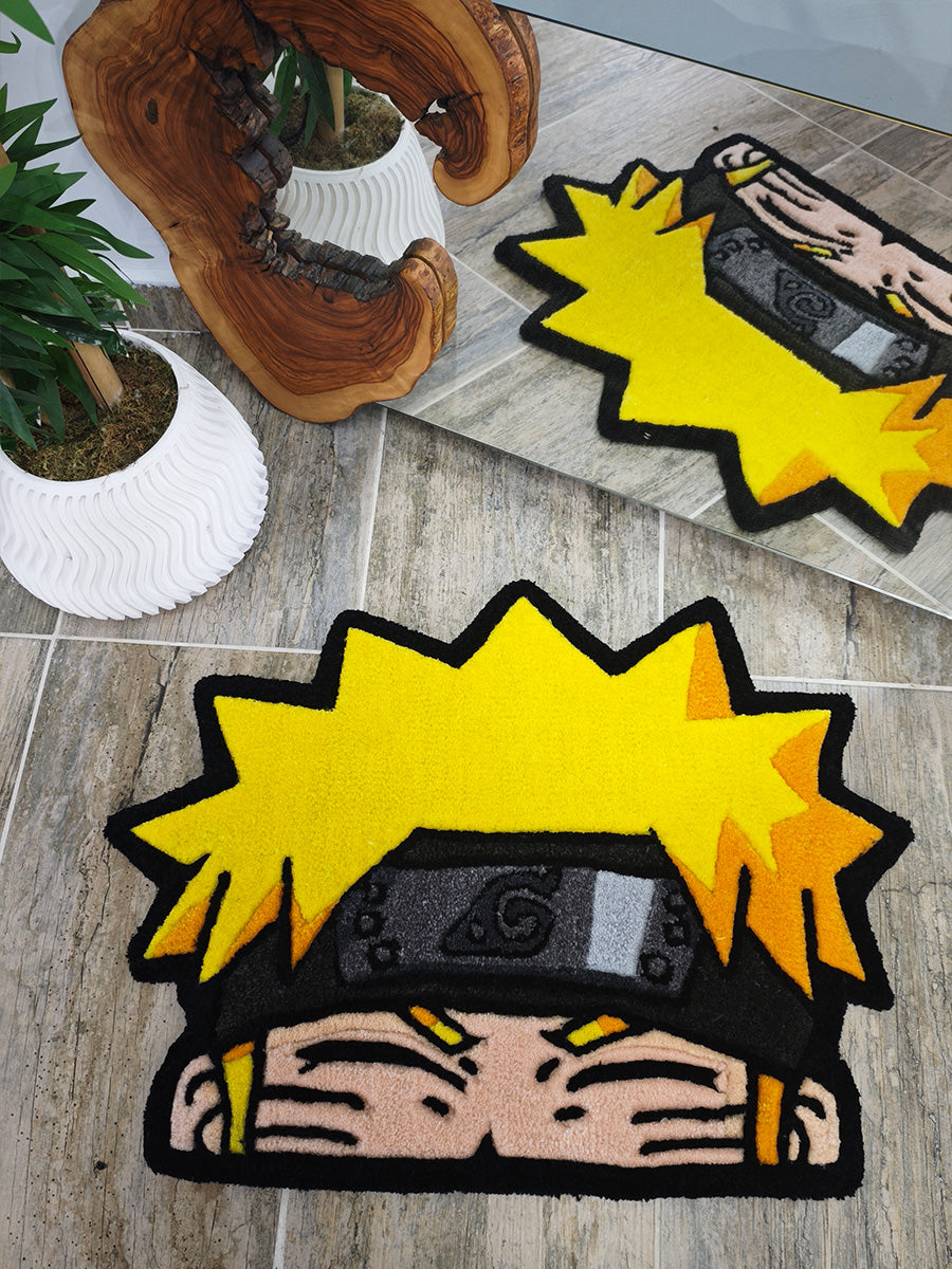 Naruto Halısı - Naruto Uzumaki Kilim Tufting Halı