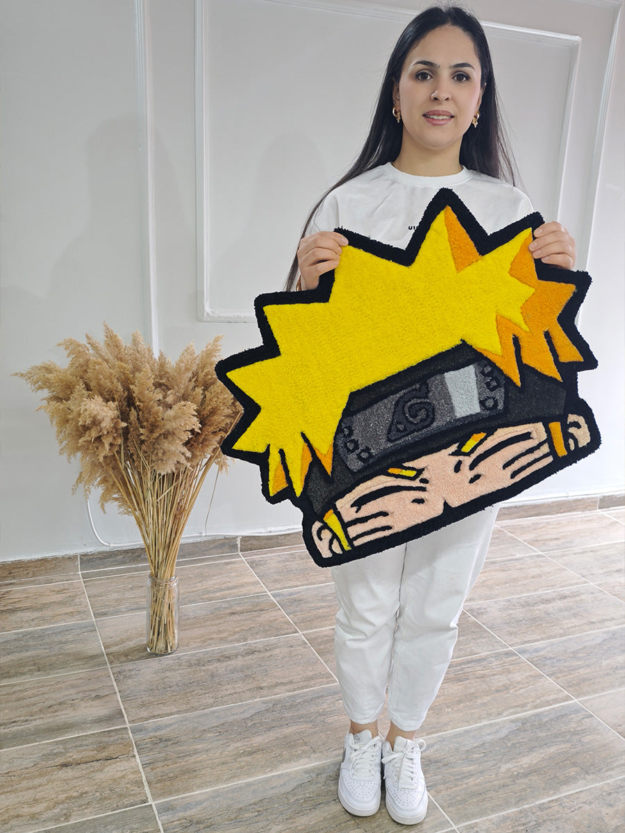 Naruto Halısı - Naruto Uzumaki Kilim Tufting Halı