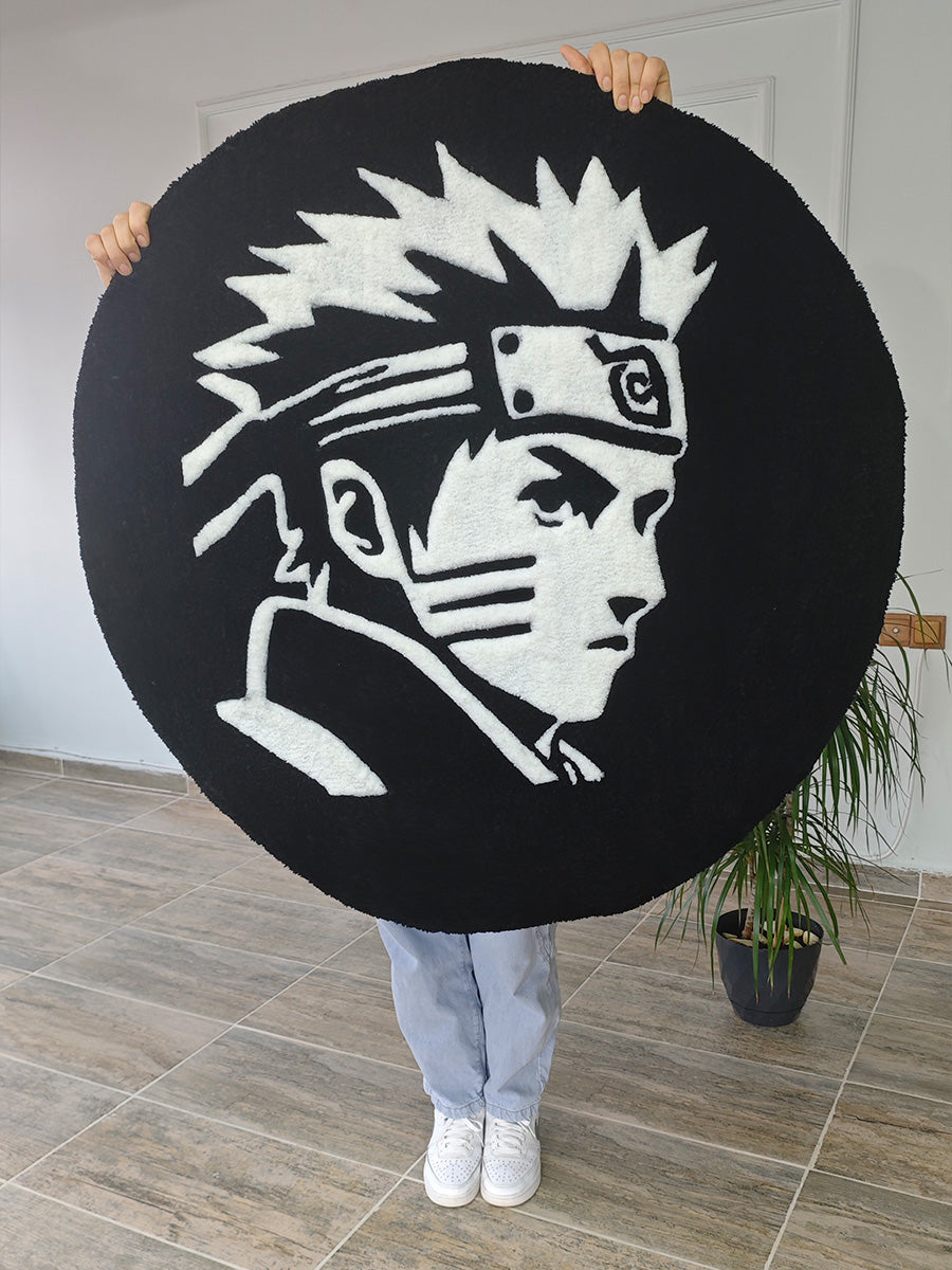 Naruto Uzumaki Halısı - Naruto Dekorasyon Tufting Halı