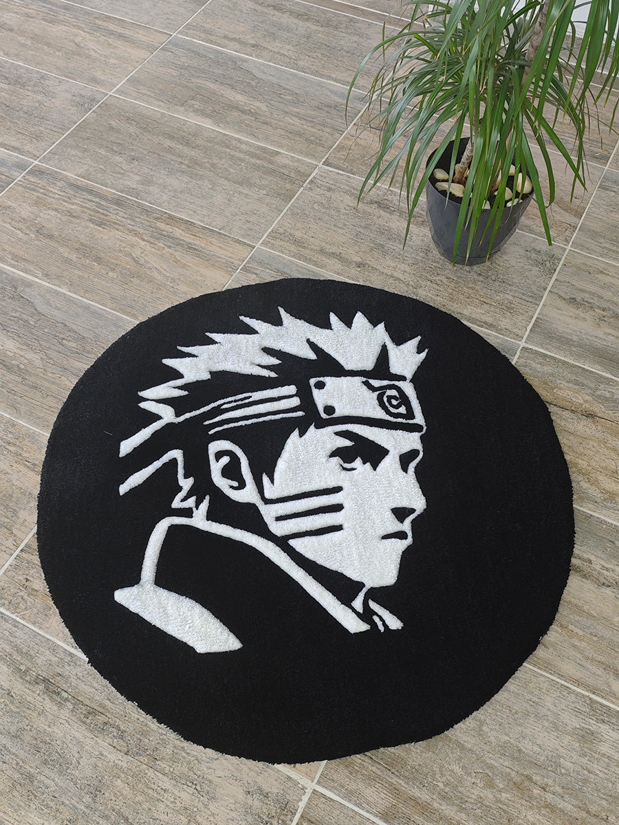 Naruto Uzumaki Halısı - Naruto Dekorasyon Tufting Halı
