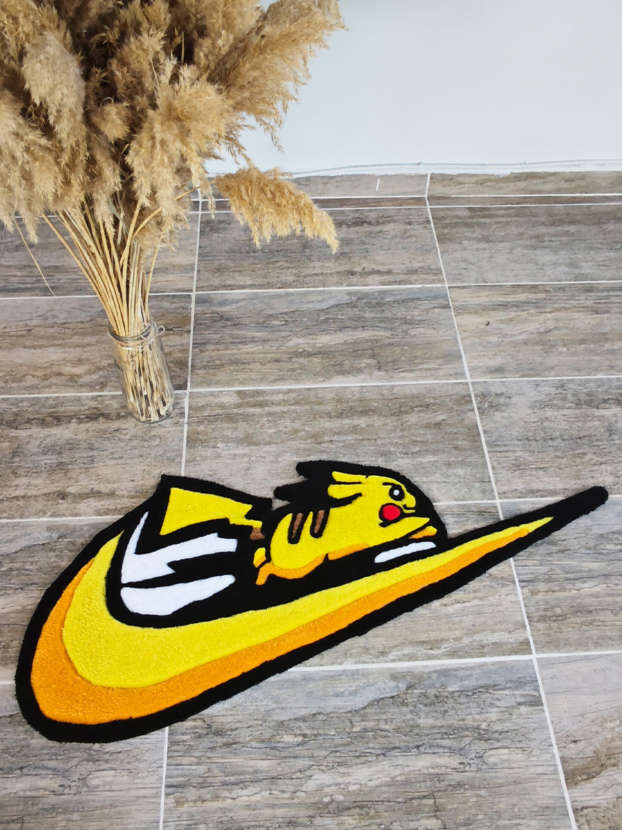 Pikachu Tufting Halı - Pokemon Pikachu Tufting Halısı