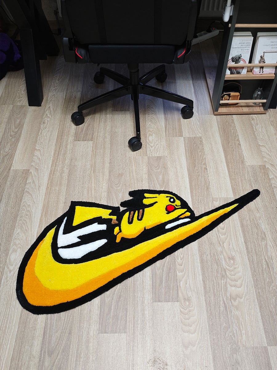 Pikachu Tufting Halı - Pokemon Pikachu Tufting Halısı