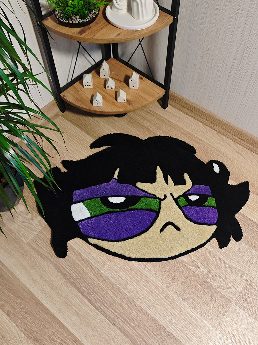 Powerpuff Girls Halısı - Buttercup Kilim Tufting Halı