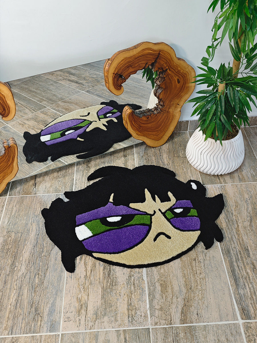 Powerpuff Girls Halısı - Buttercup Kilim Tufting Halı