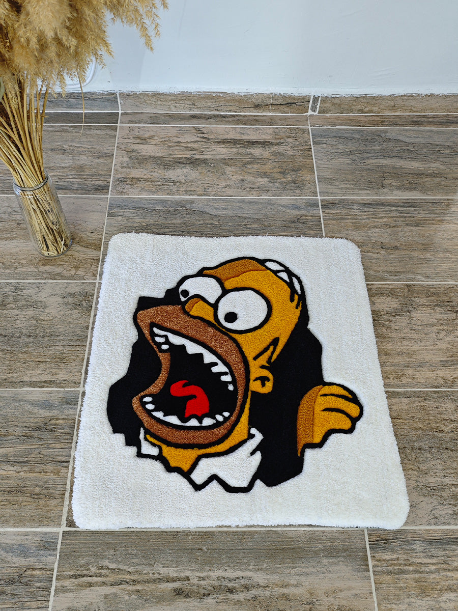 Simpsonlar Halısı - Çizgi Film Kilim Tufting Halı