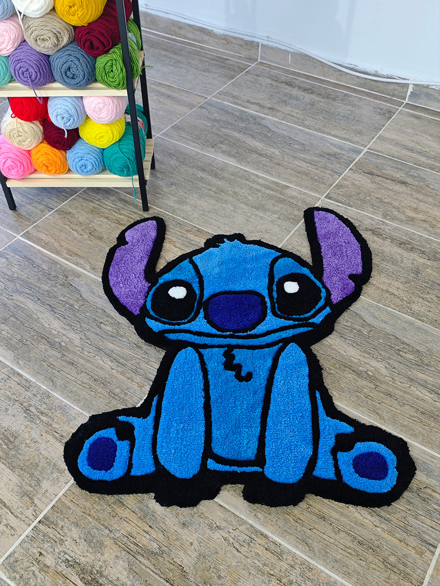 Stitch Halı Çocuk Halısı Kilim Oyun Odası Halı Tufting Halısı