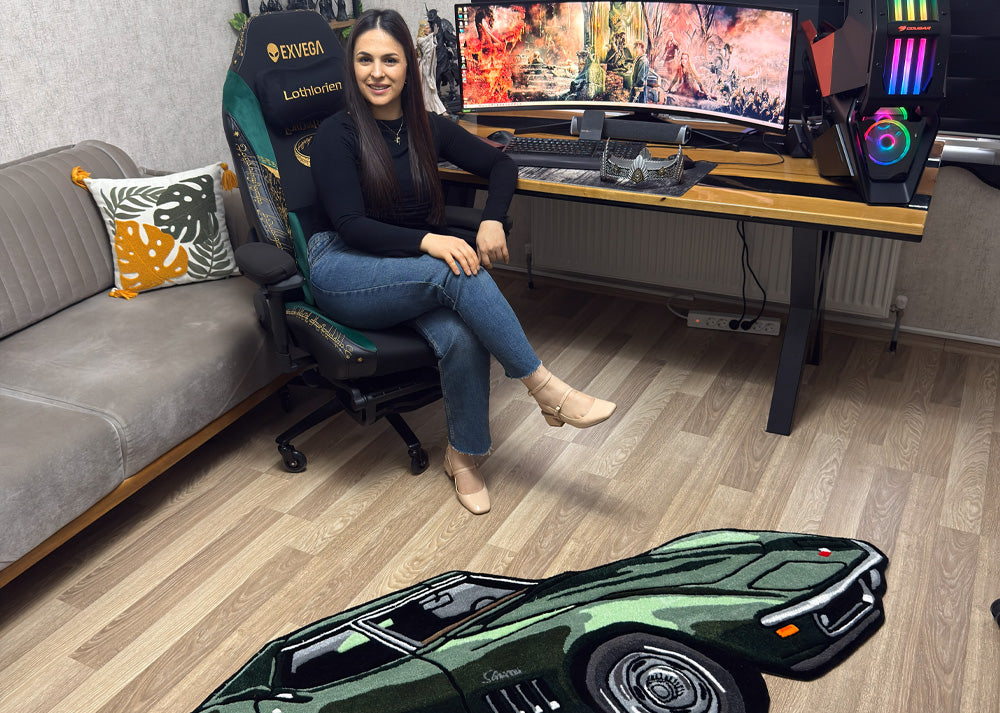 Gaming Oda Tasarımını Tamamlayan Halılar