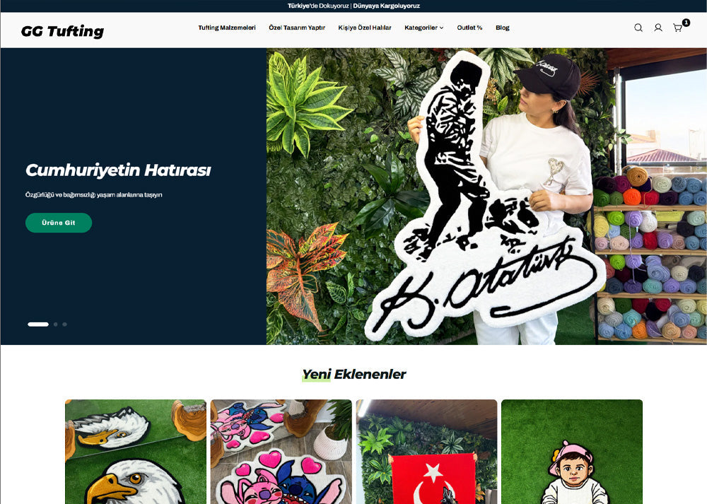 Web Sitenizde Tufting Halı Satışı - Site Maliyetleri