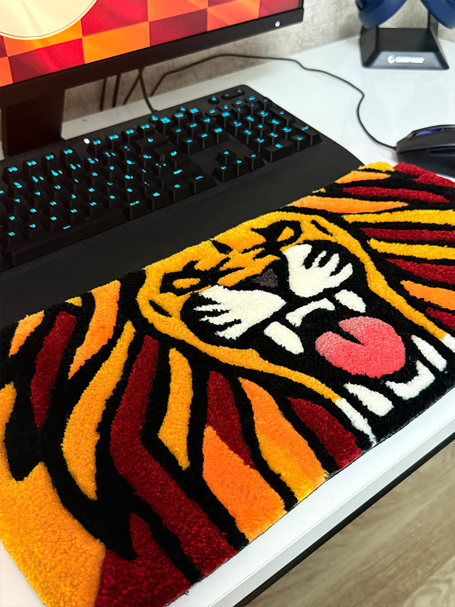 LEONIS Handmade Tufted Keyboard Pad