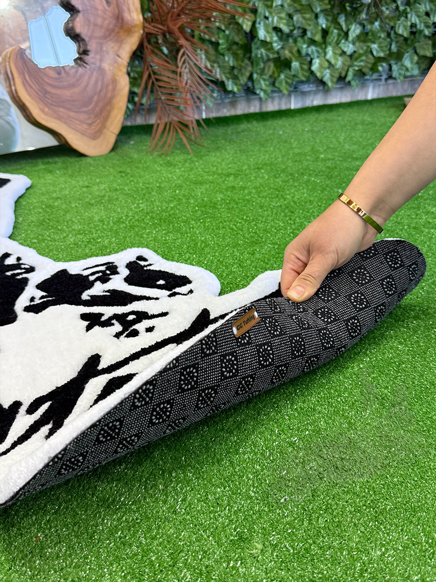 Atatürk Duvar Halısı Tufting Halı - Kemal Atatürk İmzası