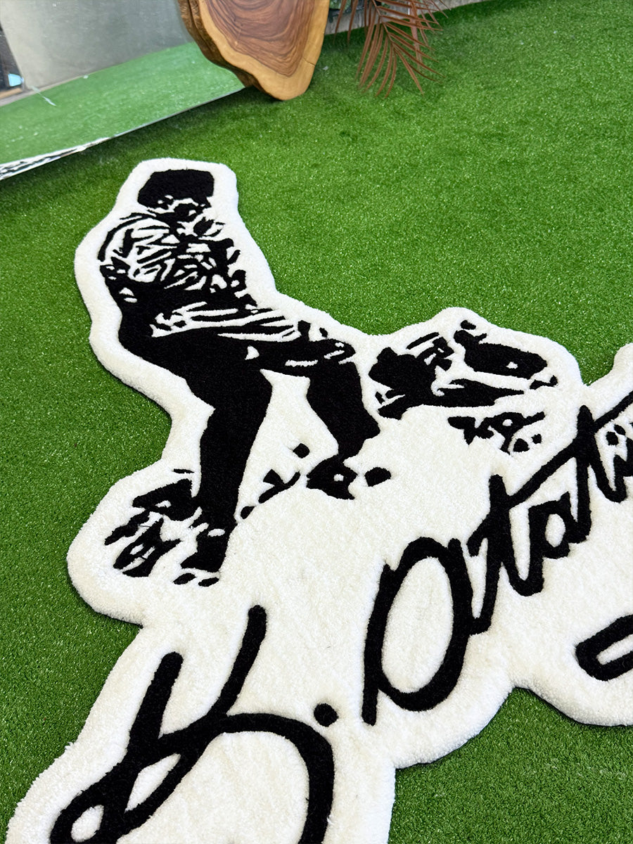 Atatürk Duvar Halısı Tufting Halı - Kemal Atatürk İmzası