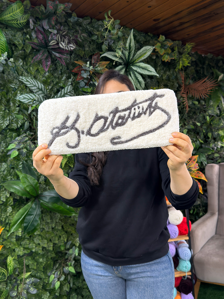 K. Atatürk İmza Edition | El Yapımı Tufting Klavye Pedi