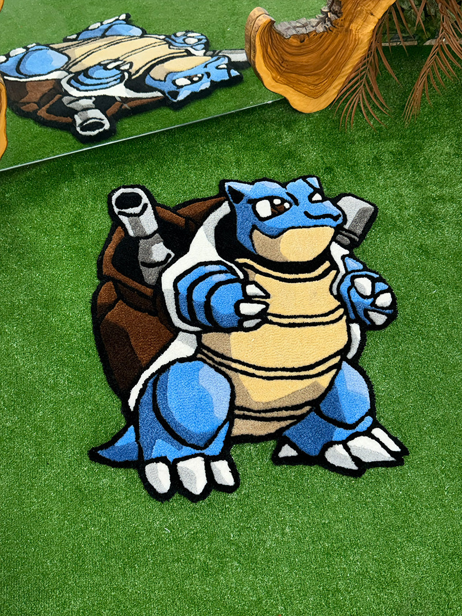 Blastoise Edition | Handmade Tufted Rug