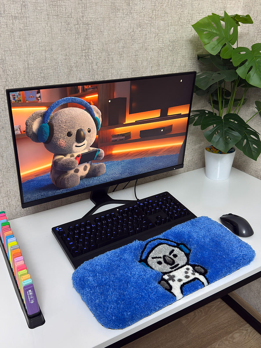 JOEY Handmade Tufted Keyboard Pad