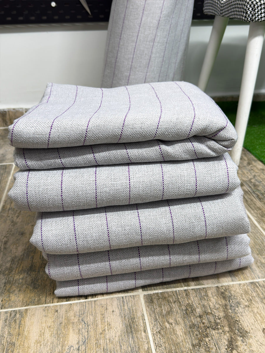 Tufting Halı Kumaşı - VEGA Tufting Kumaşı Gri (225 cm En) - (10 Metre)