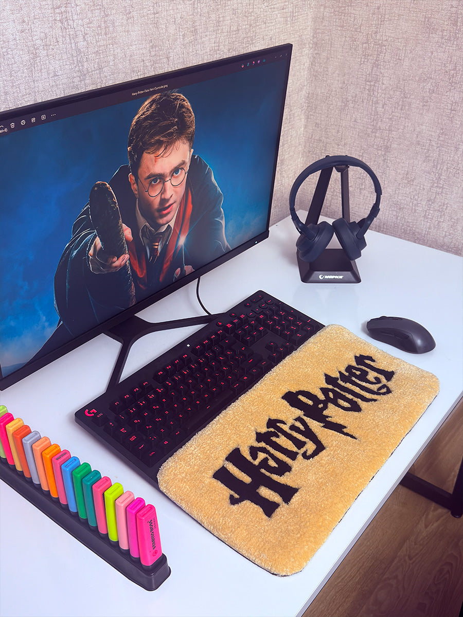 Harry Potter Edition 02 | Handmade Tufted Keyboard Pad