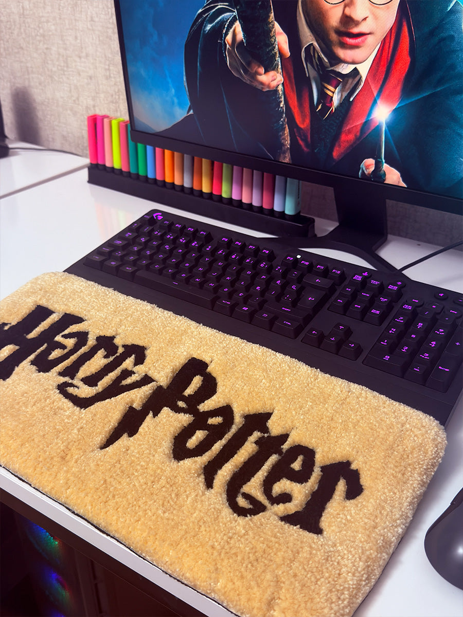 Harry Potter Edition 02 | Handmade Tufted Keyboard Pad