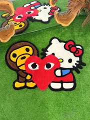 Hello Kitty Baby Milo Edition | Handmade Tufted Rug