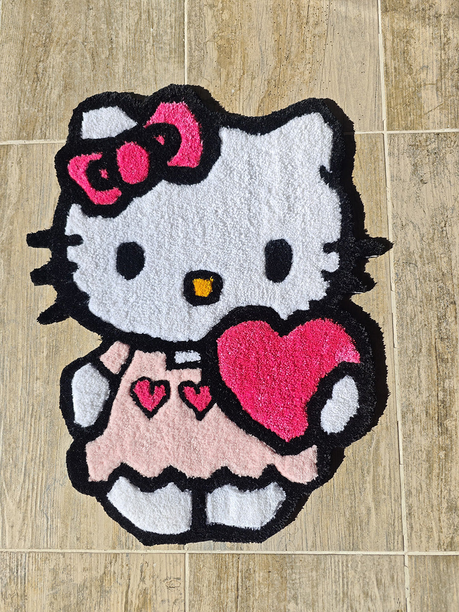 Hello Kitty Edition 04 | El Yapımı Tufting Halı – GG Tufting