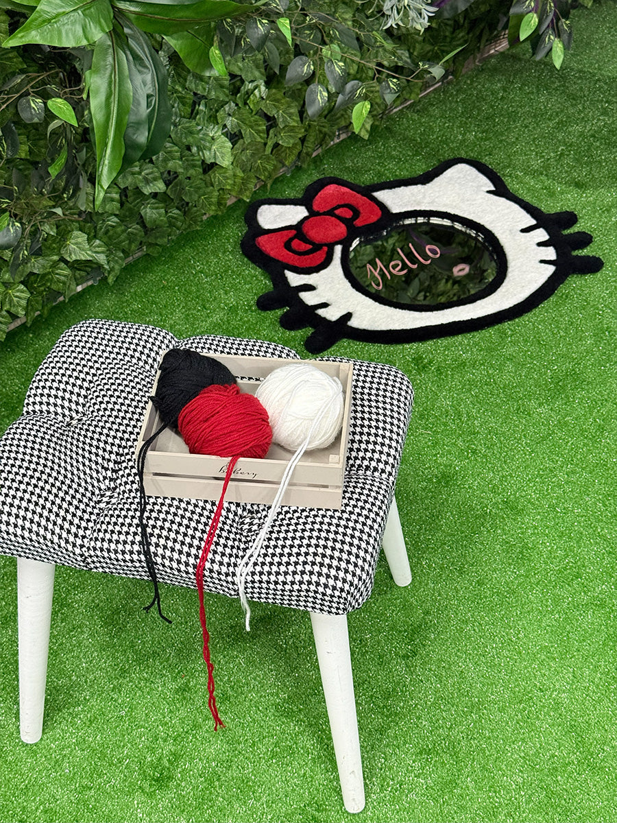 Hello Kitty Edition 07 | Handmade Tufted Mirror
