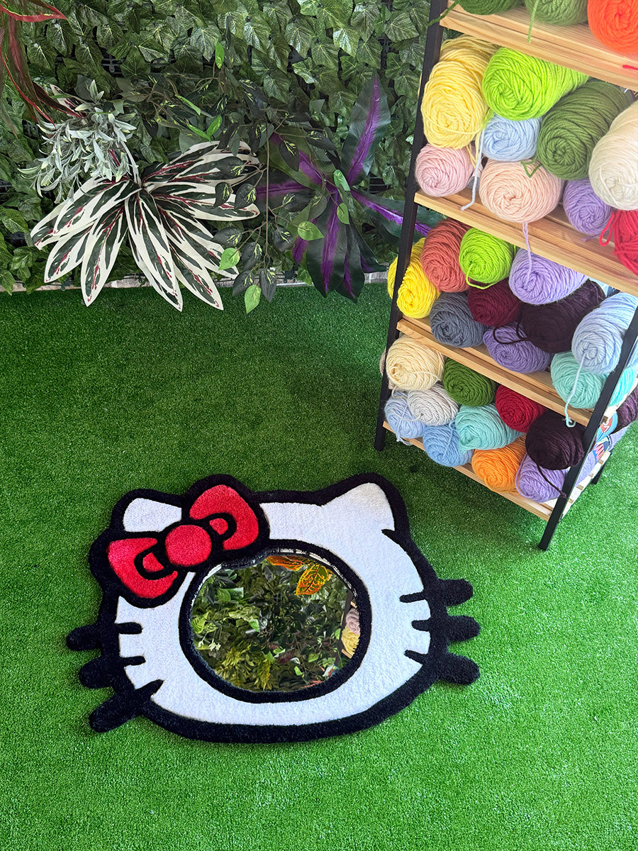 Hello Kitty Edition 07 | Handmade Tufted Mirror