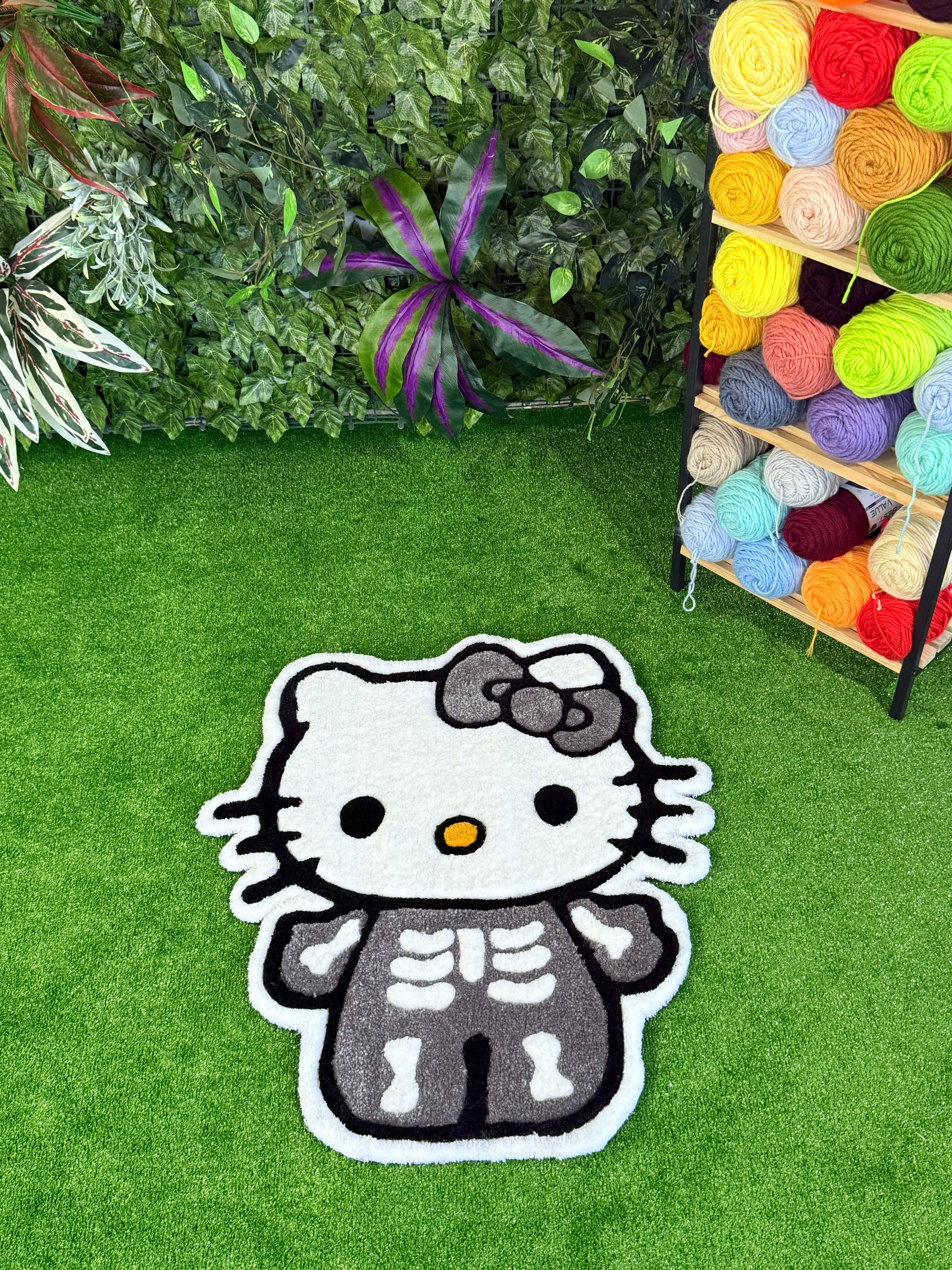 Hello Kitty Carpet Teddy Bear Children's Carpet Tufting Carpet Brown – GG  Tufting, image size:4284x5712