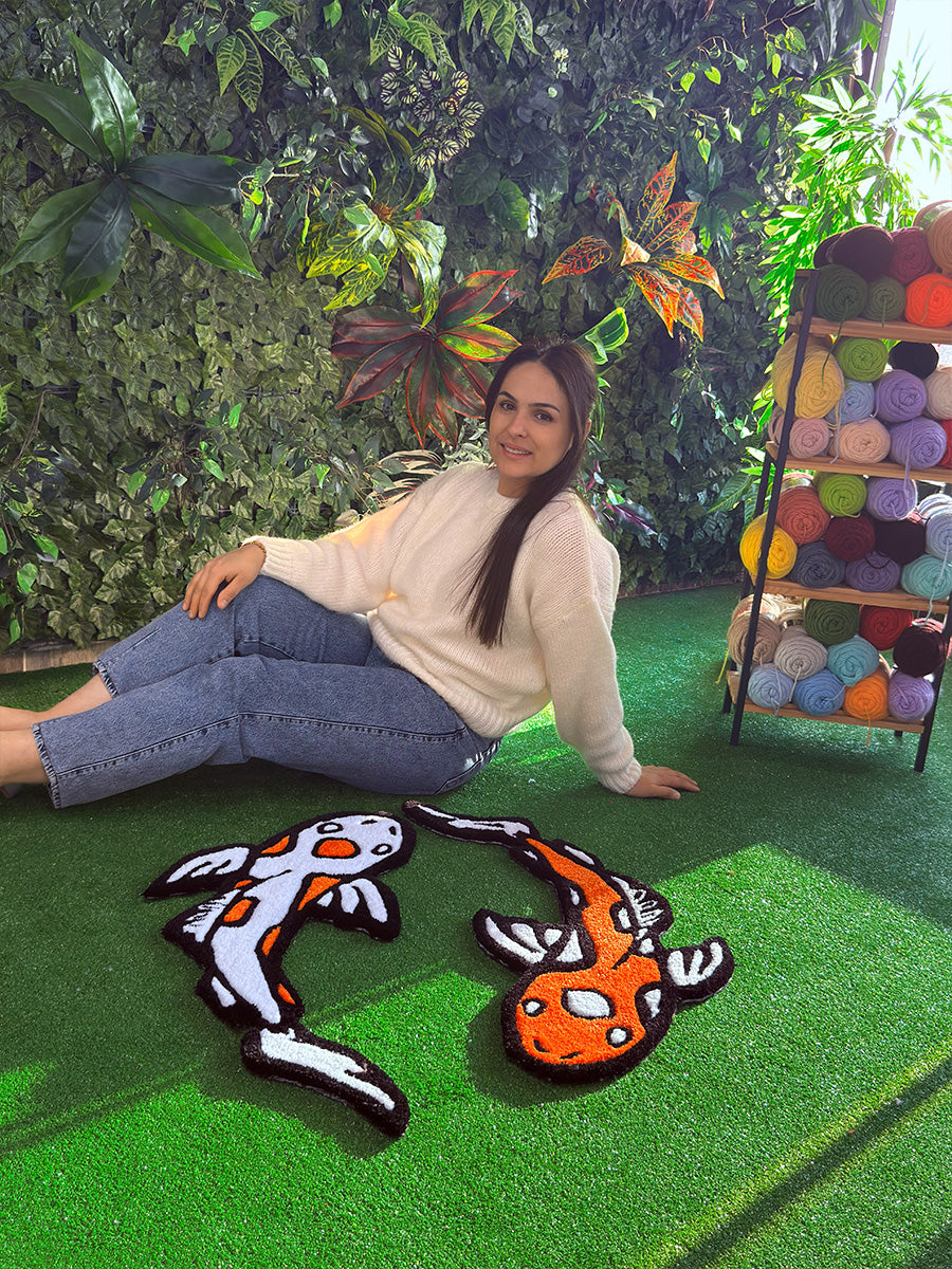 Koi Edition Set 01 | Handmade Tufted Rug