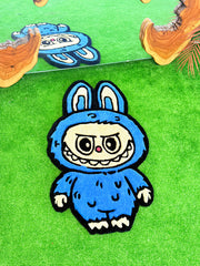 Labubu Blue Edition | Handmade Tufting Rug