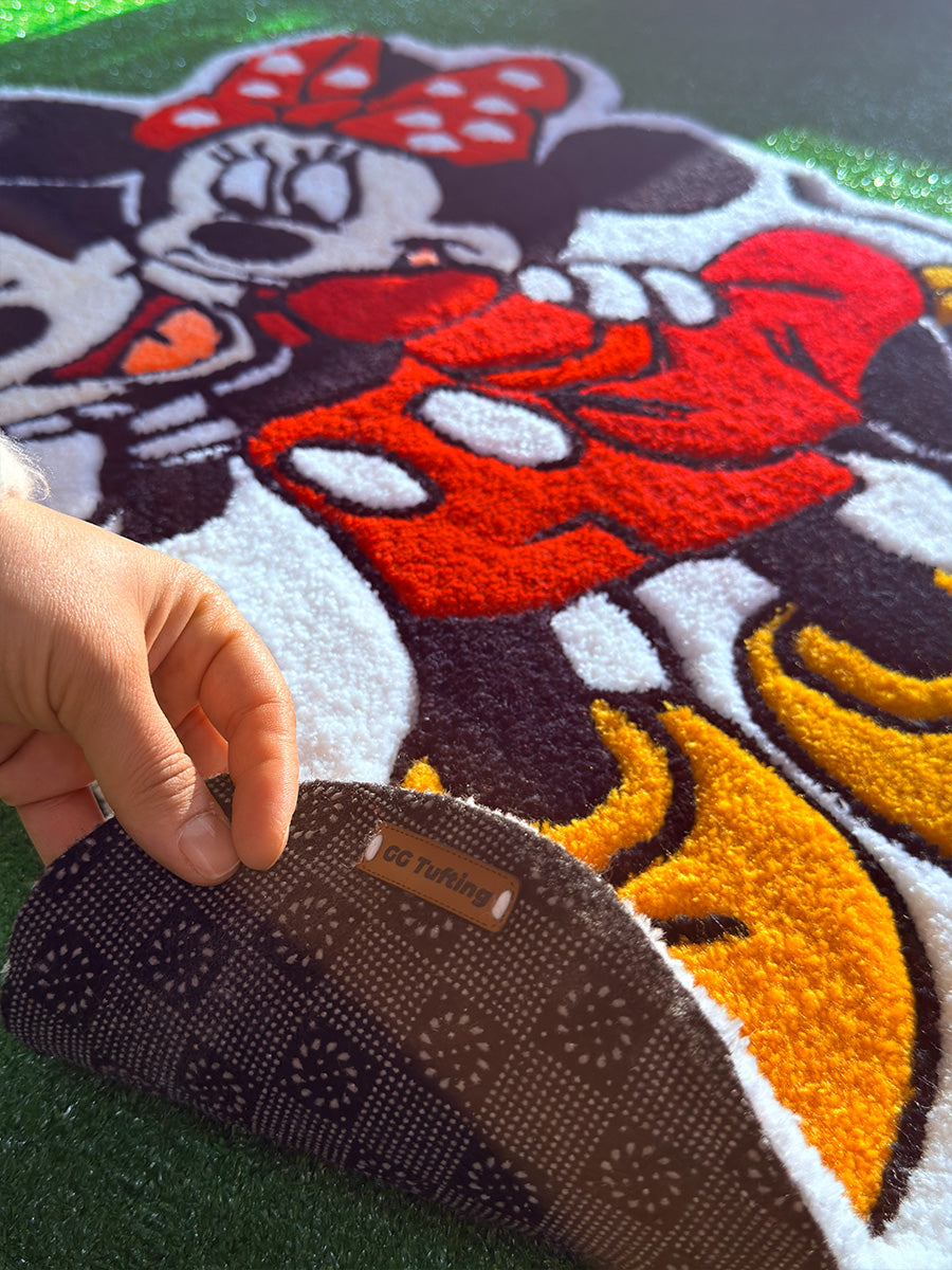 Mickey Mouse & Minnie Mouse Edition 02 | Handmade Tufted Rug