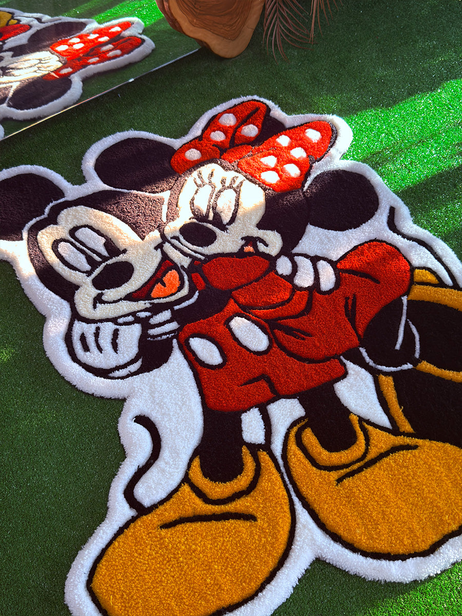 Mickey Mouse & Minnie Mouse Edition 02 | Handmade Tufted Rug