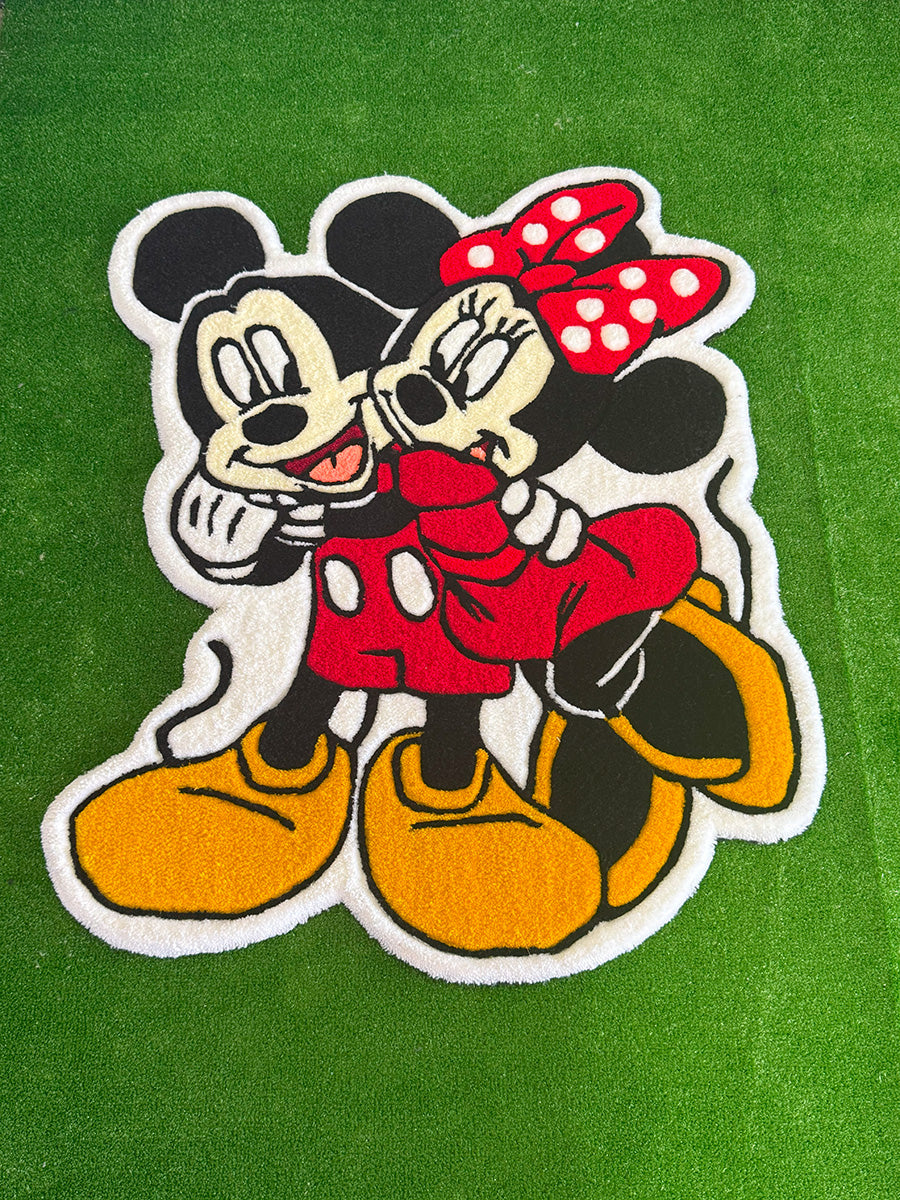 Mickey Mouse Halı Minnie Mouse Çocuk Halısı Tufting Halı
