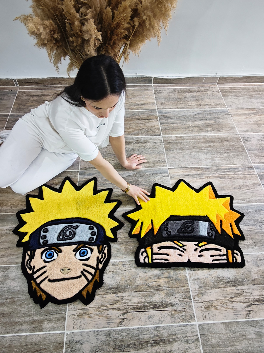 Naruto Uzumaki Edition Set | Handmade Tufted Rug
