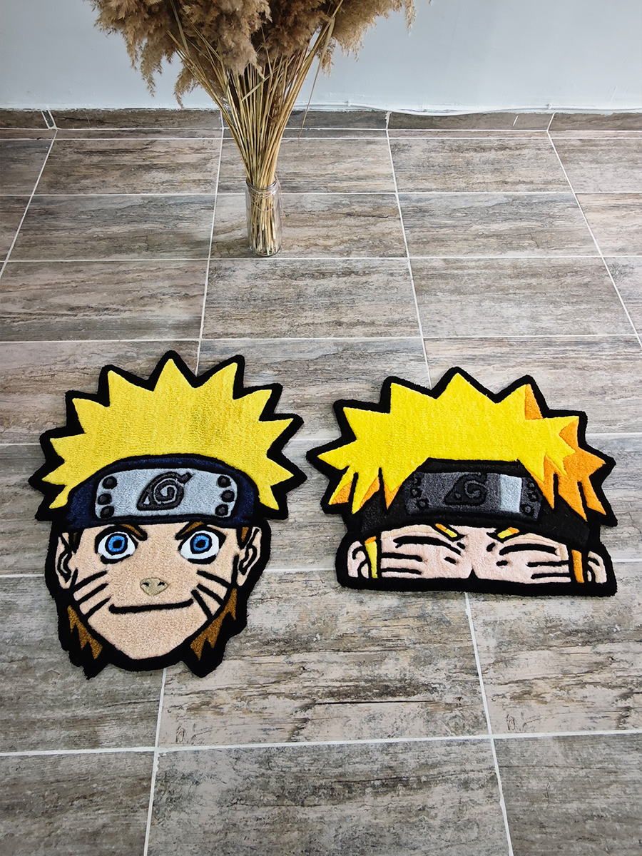Naruto Uzumaki Edition Set | Handmade Tufted Rug
