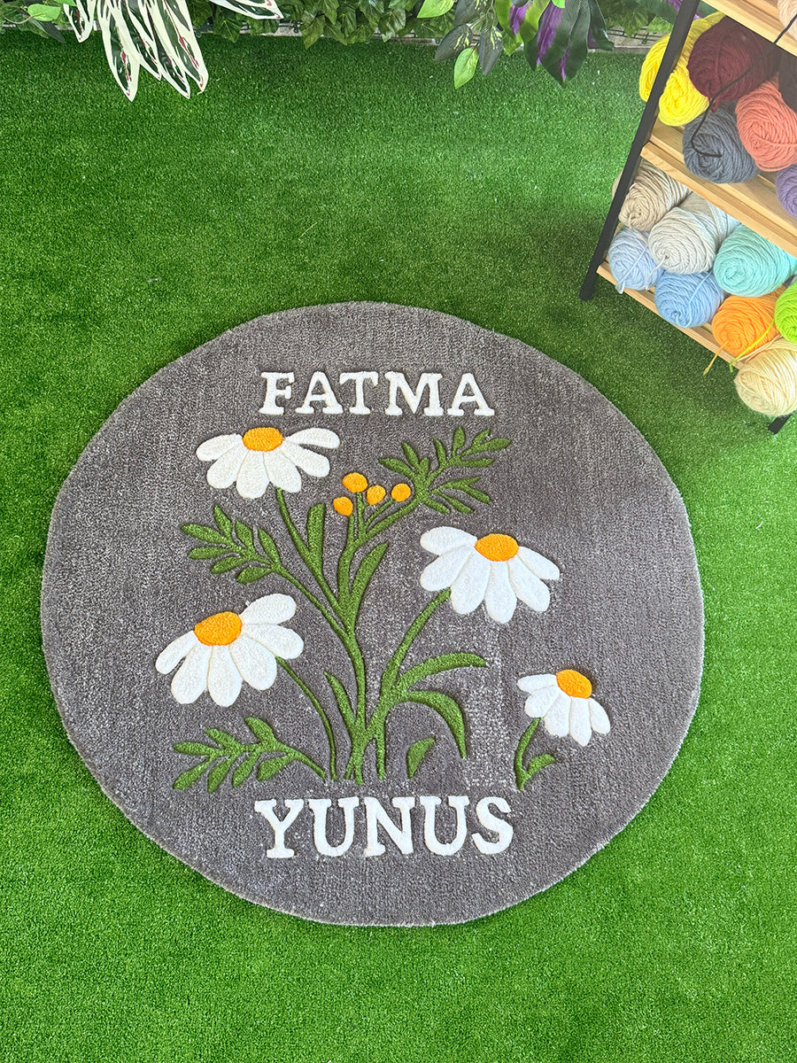 DAISY Personalized | Handmade Tufted Rug