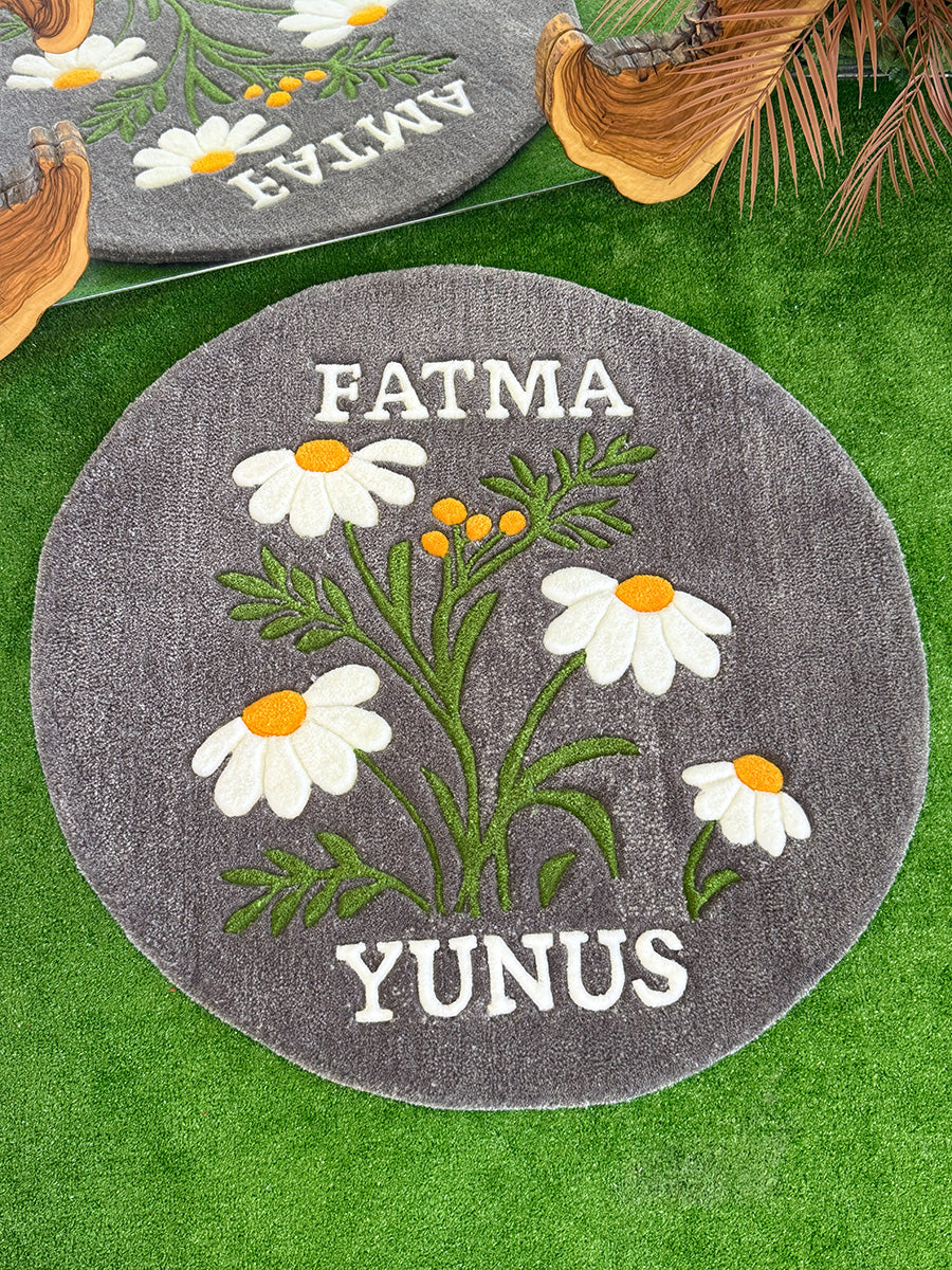 DAISY Personalized | Handmade Tufted Rug