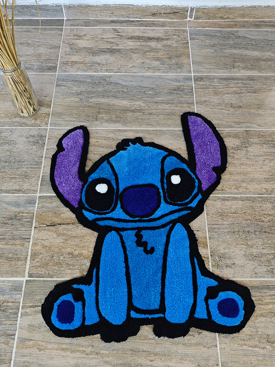 Stitch Halı Çocuk Halısı Kilim Oyun Odası Halı Tufting Halısı