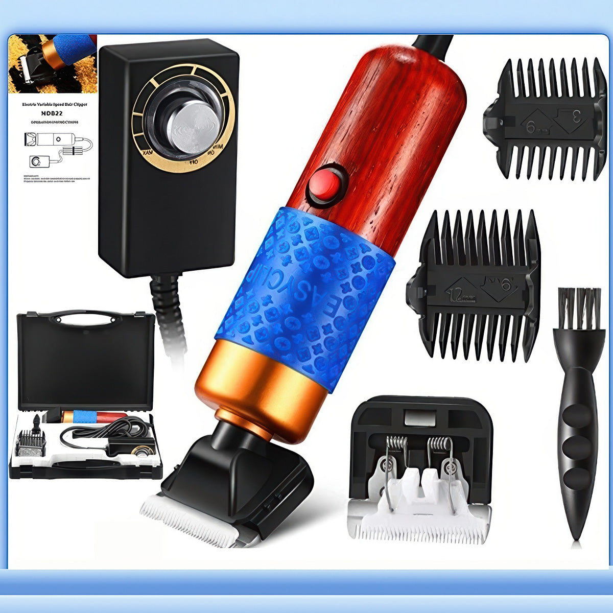 200W Tufting Carver / Rug Shearing Clippers / Full Carving Machine Set