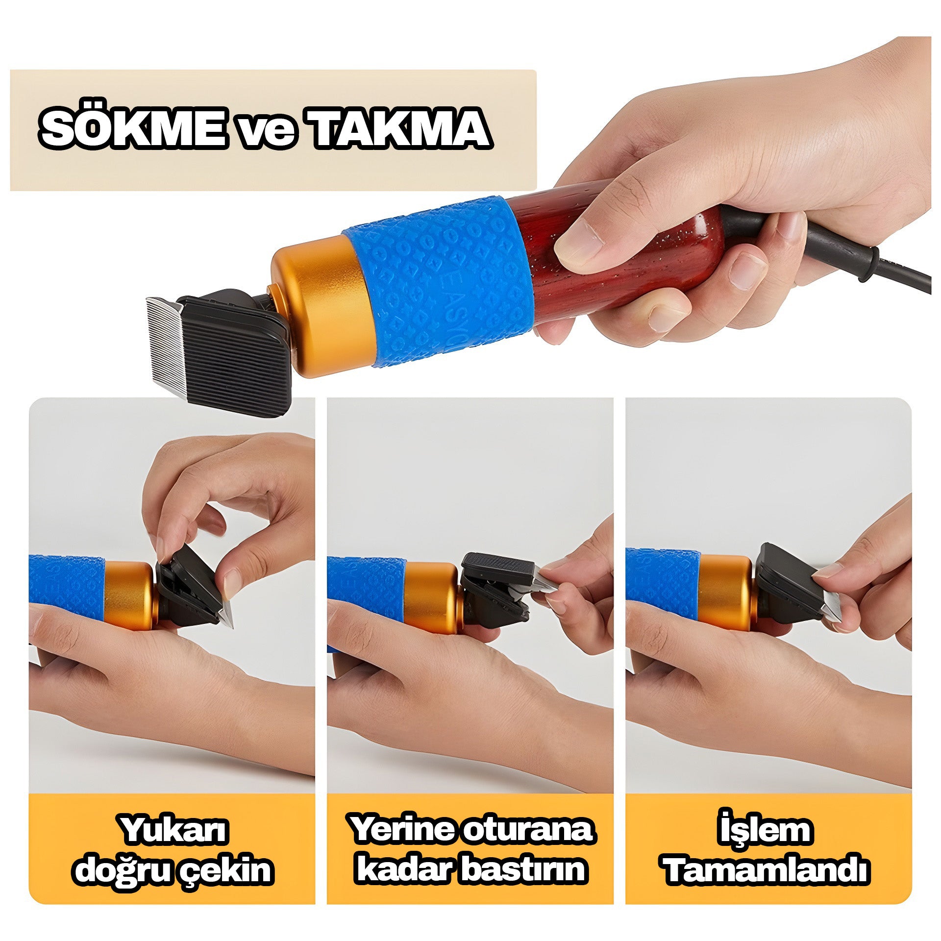Tufting Shaver Ersatzkopf / 2 Stück